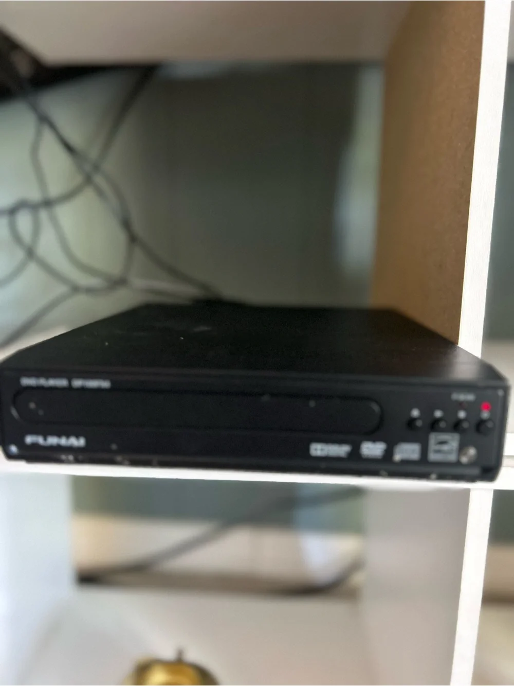 Funai Black DVD Player - Compact Electronics Video Device